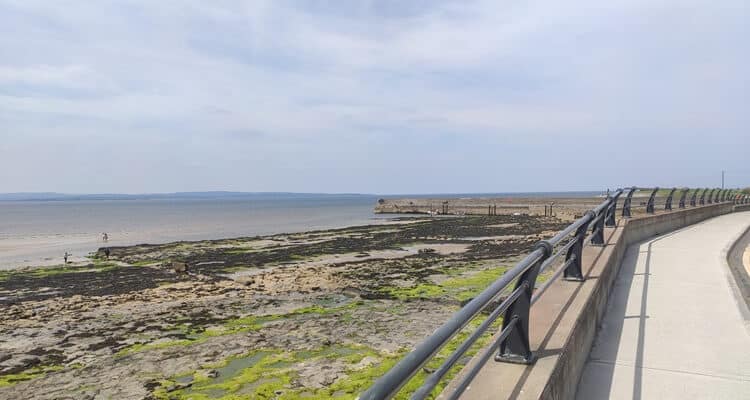 Enniscrone Coastal Loop Walk Enniscrone Pier and the Coastal Loop Walk with Killala Bay in the background