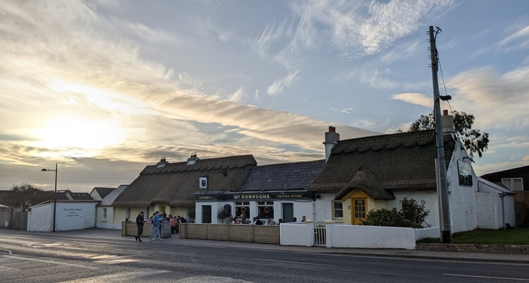 Bettystown-McDonoughs Coffee House and Bar McDonough's Coffee House and Bar just outside of the town of Bettystown in County Meath, Ireland