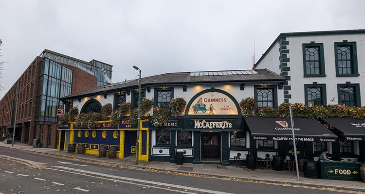 Dublin_McCaffertys at The Barge McCafferty's at The Barge in Ranelagh, County Dublin, Ireland